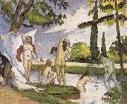 Paul Cezanne Bathers oil on canvas
